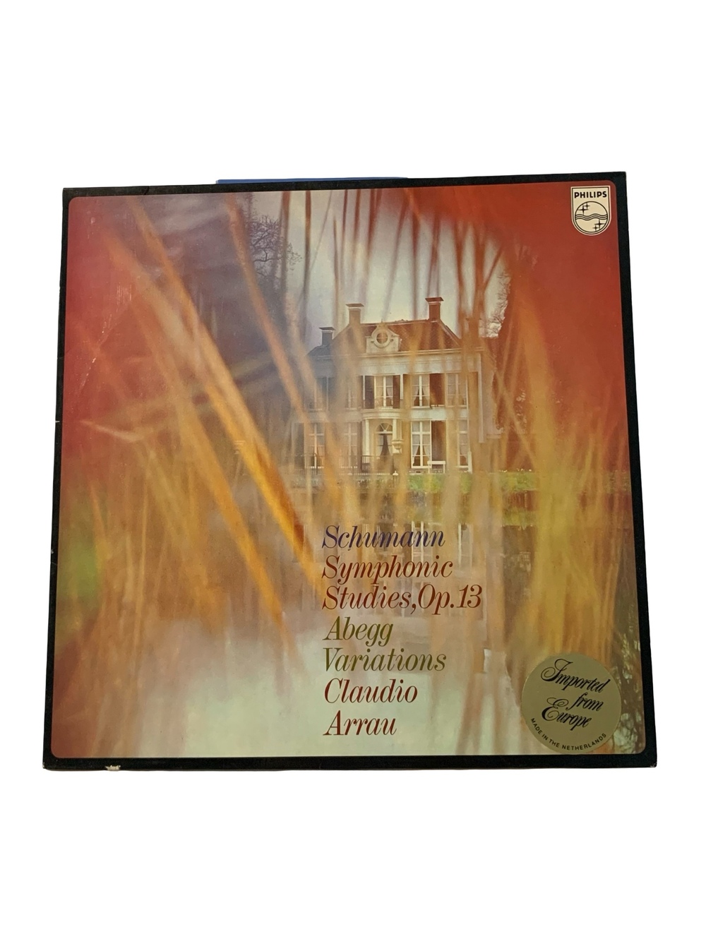 Schumann Symphonic Studies Op 13 Arabeske Variations Claudio Arrau LP